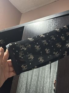 Printed Black Blouse