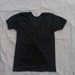 Black Fitted Top