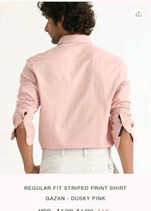 Final PriceNEW RARE RABBIT Stylish Light PinkShirt
