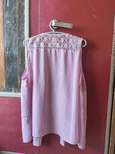 Flowy Lace Vest