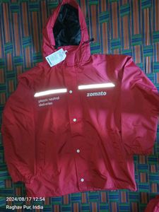 Brand New Zomato Heavy Raincoat