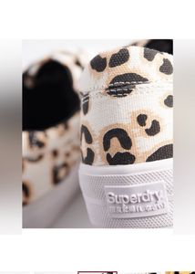SUPERDRYLeopard Print Classic Lace-UpCasual Shoes