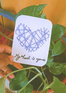 PAPER CARDS WITH BLUE 💙