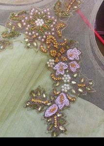 Elegant Green Ethnic Gown