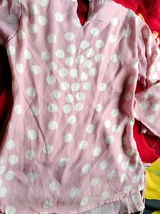 Pink Polka Dot Dress
