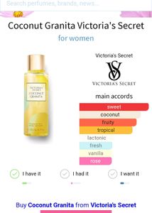 Victoria Secret Coconut Granita Body Mist