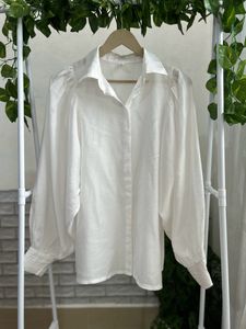 Stylist Loose Fit White Shirt
