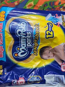 Mamy Poko Pants Style Diaper , Size M 7 - 12 Kg
