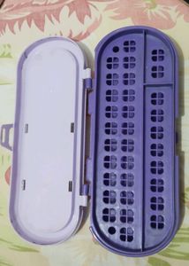 Pencil Box with game at top