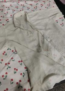 White Casual Shirt For Women