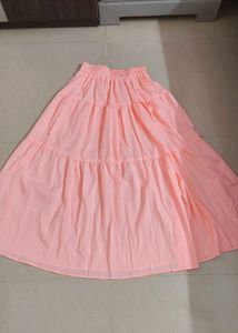 Cute Fairy Long Pink Skirt