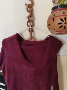 turtle neck shaded wool Sweater