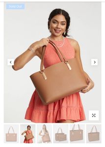 Tech Tote Bag By Colette Hayman- Caramel Color