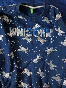 Cute Unicorn Kids Sweatshirt