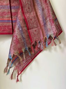 Multicolored Ethnic Silk Dupatta
