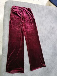 VERO MODA Velvet High Waist Pant