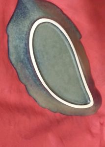 Ceramic Leaf Serving Tray