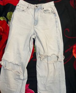 Garage Denim Wide Leg Jeans