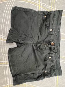 Black Mini shorts