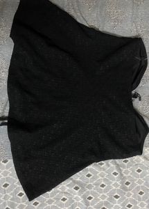 Tokyo Talkies Casual Solid Women Black Top