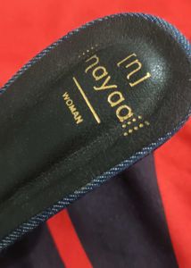 New Denim And Diamond Stud Heels..