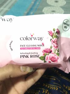 2 Colorway Face Wipes