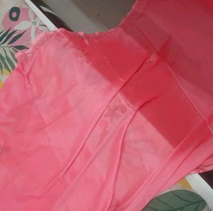 Pure Silk Sareee With Aari Work All Over Handmade