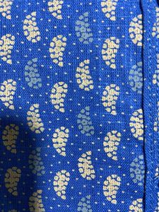 Blue Paisley Print Shirt