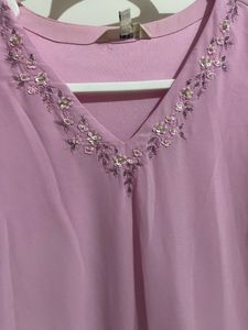 Elegant Light Purple Dress