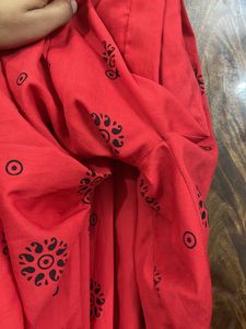 Black And Red Kurta Salwar