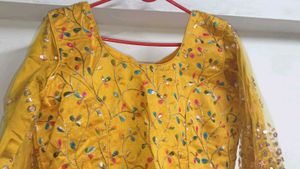 Haldi Frock Stitched
