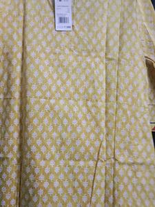 Srishti Yellow Printed Kurta - Size M
