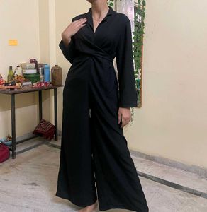 Black Jumpsuit - Stylish & Chic