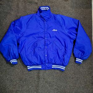 Blue Varsity Jacket - Alisa