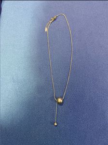 Gold Plated Pendulam Necklace