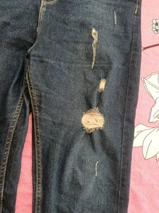 Ripped Denim Jeans