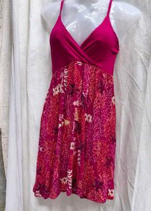 392011. Pink Floral Sundress