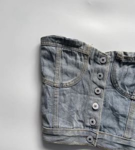 ‼️Y2k Denim Tube Top‼️