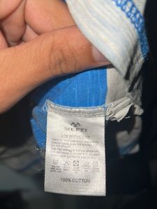 MUFTI POLO TSHIRT BLUE