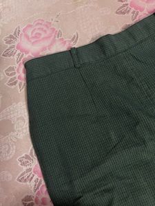 Men&#39;s Green Patterned Pants