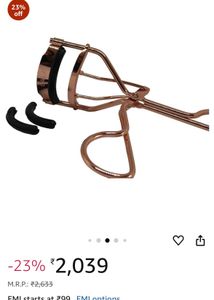 Cala Rose Gold Eyelash Curler