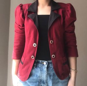 Formal Blazer With Puff Sleeves ❤️