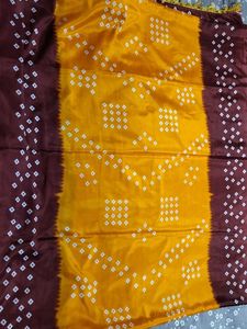 New Bandhani Saree
