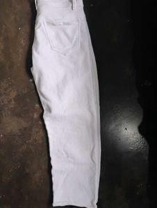 White Denim Jeans