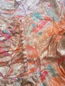 Abstract Print Dress