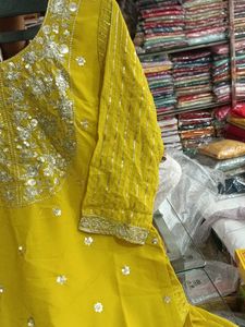 Elegant Yellow Kurta Set
