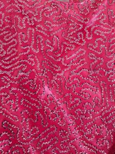 Girls Pink Embellished Party Frock Dress