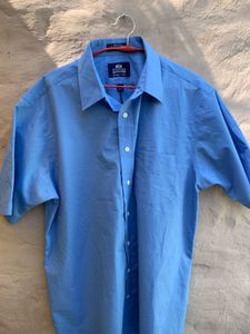 Blue Short Sleeve Shirt