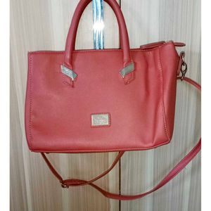 Caprese Peach Bag