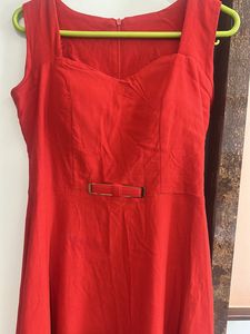 Women Red dress